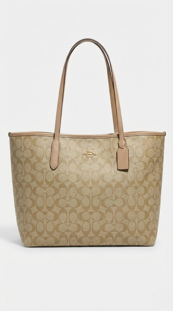 Coach Signature Canvas Tote