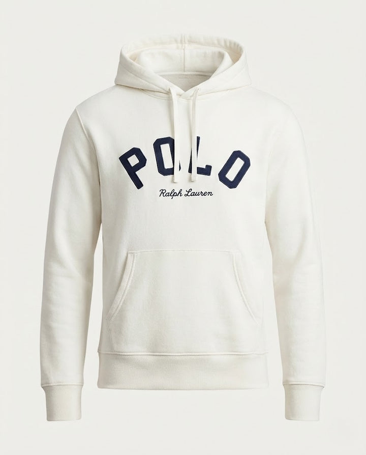 Polo Ralph Lauren Men's "Preppy Bear" Fleece Hoodie - White