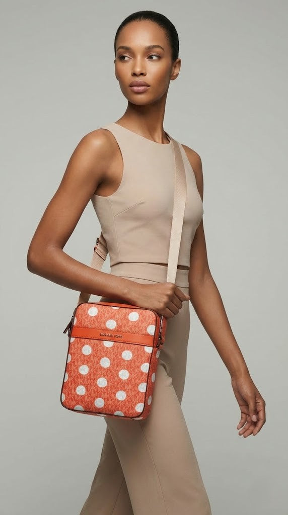 Michael Kors Signature Polka Dot Crossbody
