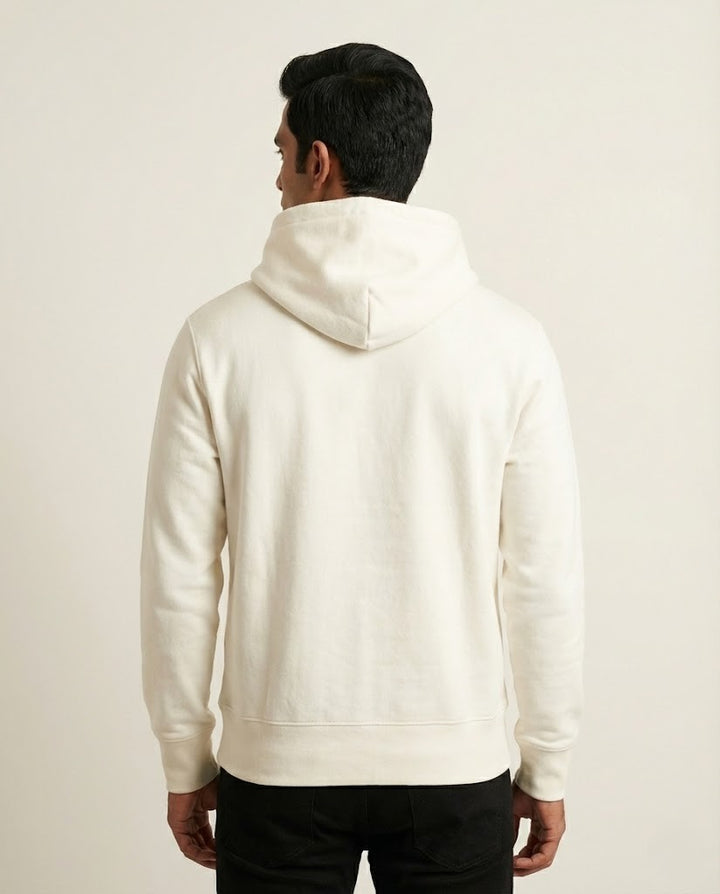 Polo Ralph Lauren Men's "Preppy Bear" Fleece Hoodie - White