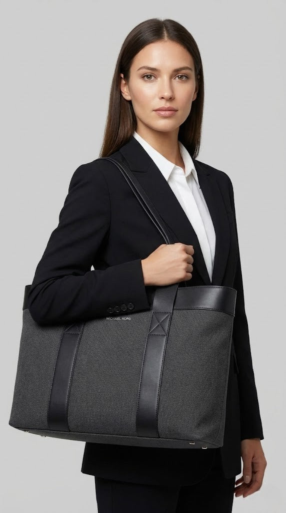 Michael Kors Canvas Tote Bag