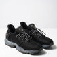 Philipp Plein Black Mesh Runner Sneakers