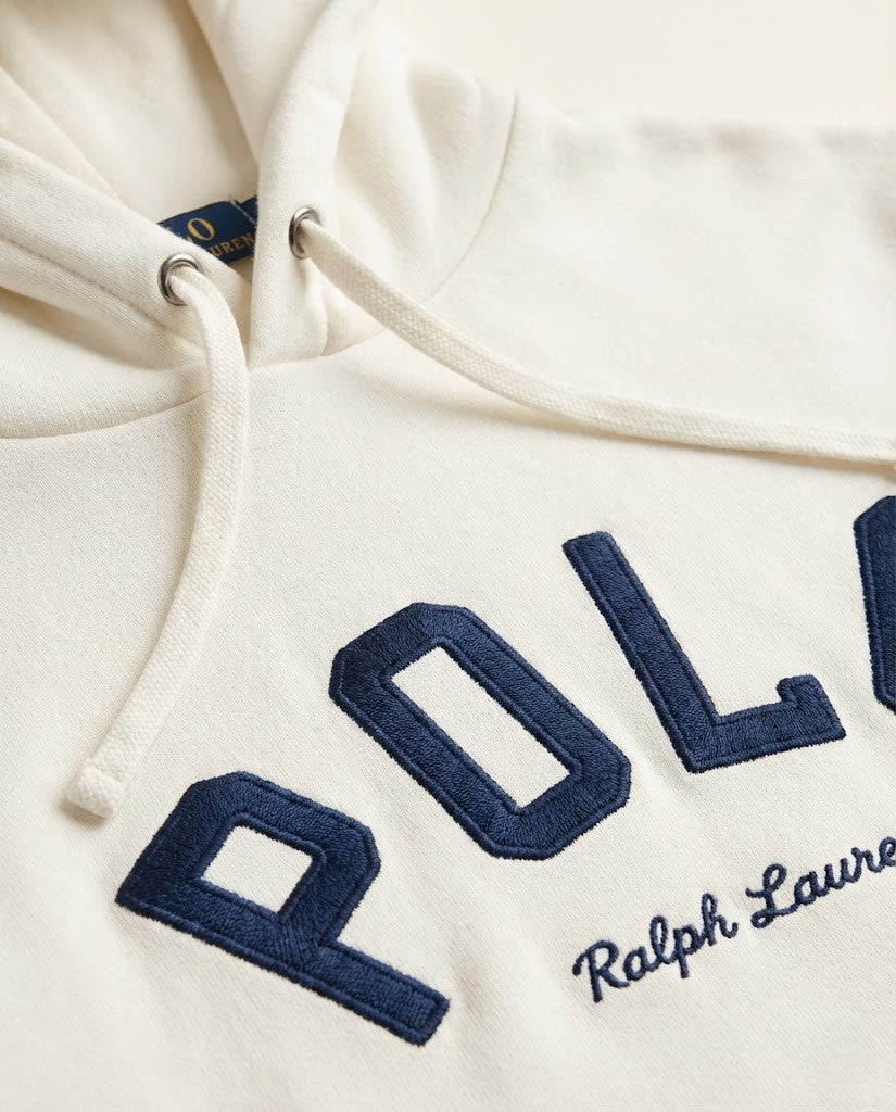 Polo Ralph Lauren Men's "Preppy Bear" Fleece Hoodie - White
