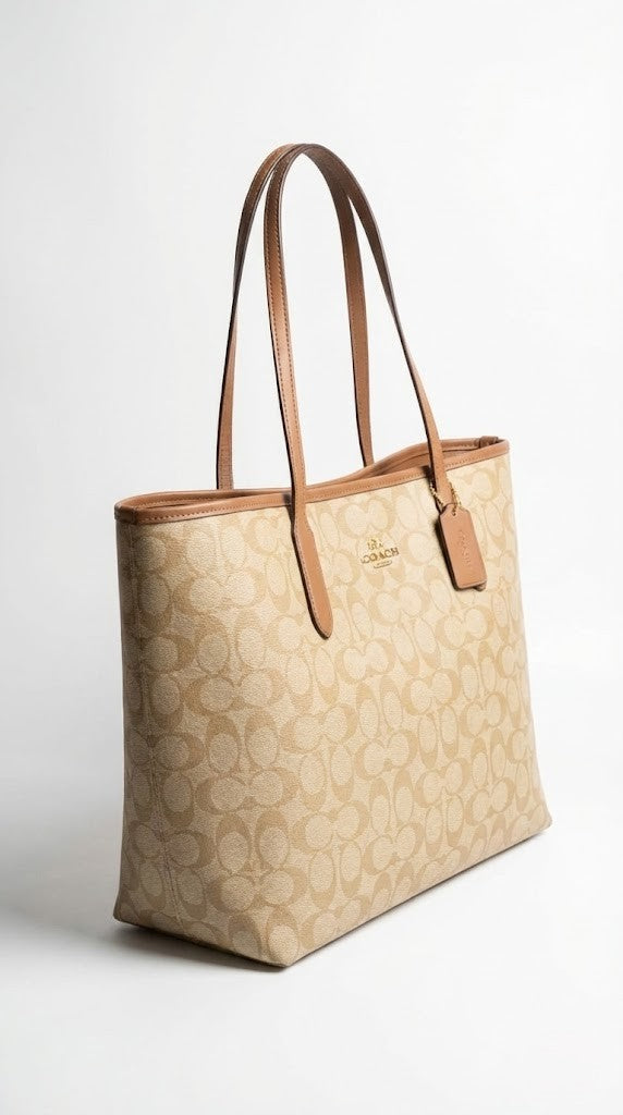 Coach Signature Canvas Tote