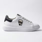 Karl Lagerfeld White Leather Ikonik Sneakers