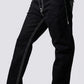 True Religion Contrast Stitch Black Jeans