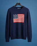 Polo Ralph Lauren Men's Iconic Flag Cotton Sweater
