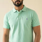 Men's Custom Slim Fit Cotton Mesh Polo