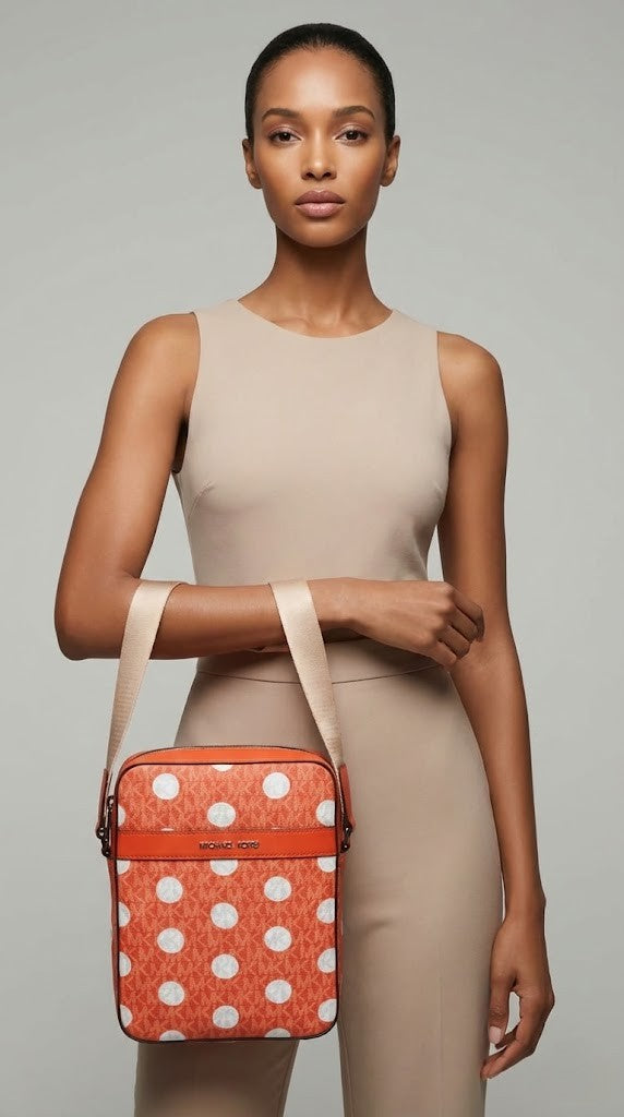 Michael Kors Signature Polka Dot Crossbody