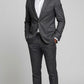 Karl Lagerfeld Grey &amp; Black Paneled Runner Sneakers