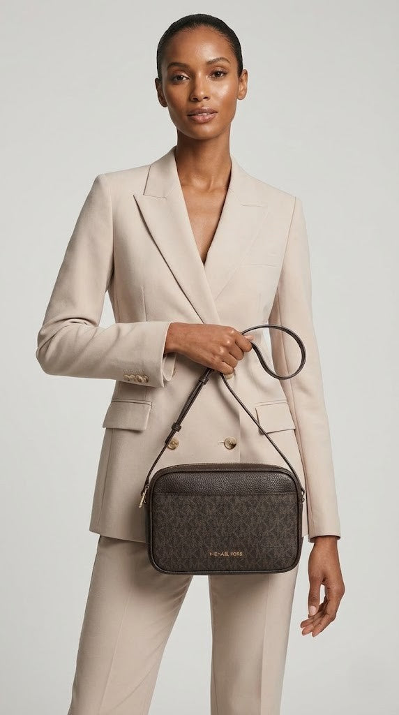 Michael Kors Signature Logo Crossbody Bag