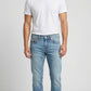 Denim Jeans with Heavy Red Contrast Stitching