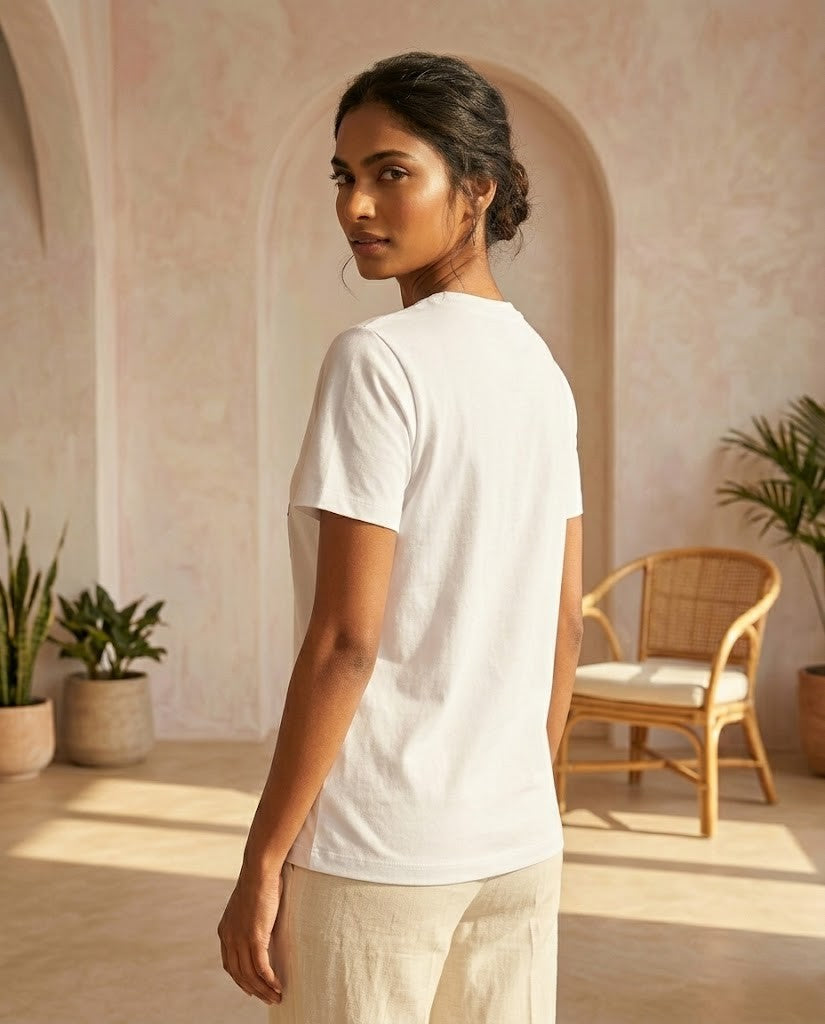 Coach Stylized Graphic Logo T-Shirt - White