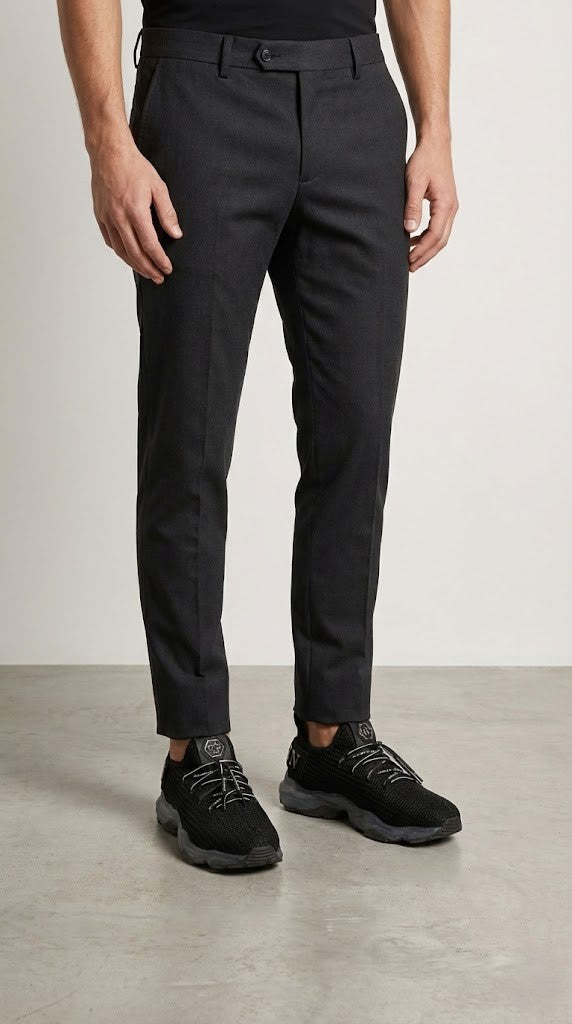 Philipp Plein Black Mesh Runner Sneakers