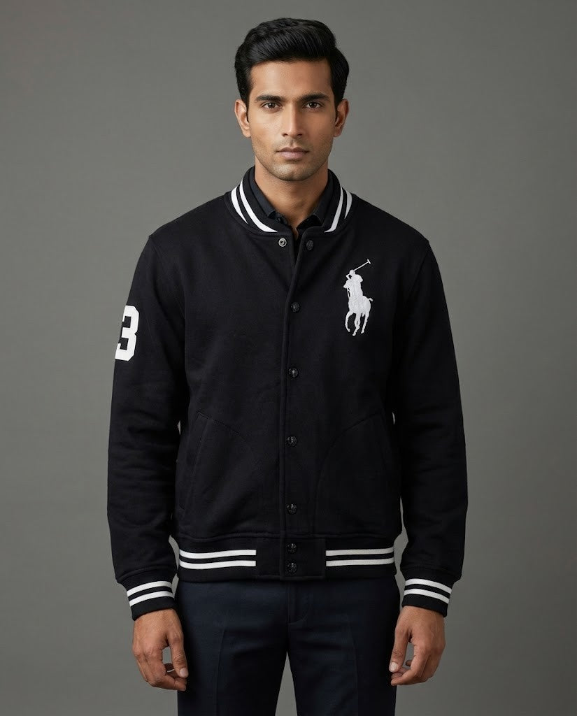 Polo Ralph Lauren Men's Big Pony Fleece Varsity Jacket