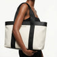 Michael Kors Two-Tone Canvas Tote