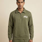 Polo Ralph Lauren Men's "POLO" Logo Fleece Quarter-Zip Pullover