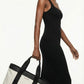 Michael Kors Two-Tone Canvas Tote