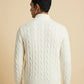 Men's Luxury Cable Knit Quarter-Zip Sweater by Polo Ralph Lauren