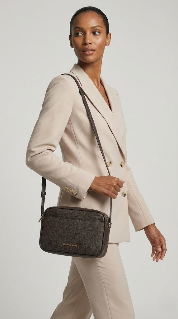 Michael Kors Signature Logo Crossbody Bag