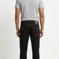 True Religion Midnight Black &amp; Red Stitch Jeans