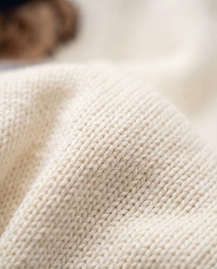 Polo Ralph Lauren Iconic Polo Bear & Husky Cotton Sweater - Beige