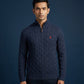 Men's Luxury Cable Knit Quarter-Zip Sweater by Polo Ralph Lauren