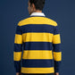Polo Ralph Lauren Men’s Iconic Striped Cotton Rugby Shirt – Yellow/Navy