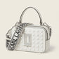 Karl Lagerfeld Paris Women's Studded Camera Crossbody Bag