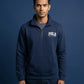 Polo Ralph Lauren Men's "POLO" Logo Fleece Quarter-Zip Pullover