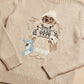 Polo Ralph Lauren Iconic Polo Bear & Husky Cotton Sweater - Beige