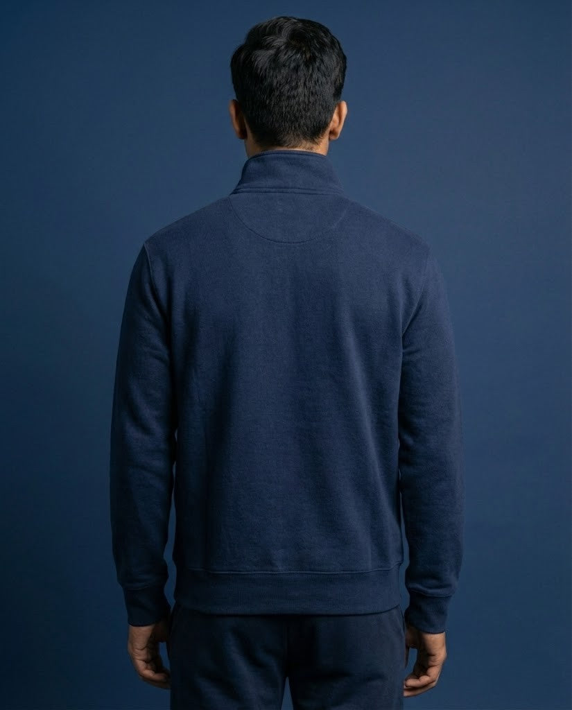 Polo Ralph Lauren Men's "POLO" Logo Fleece Quarter-Zip Pullover