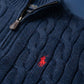 Men's Luxury Cable Knit Quarter-Zip Sweater by Polo Ralph Lauren