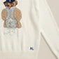 Polo Ralph Lauren Iconic Polo Bear & Husky Cotton Sweater - Beige